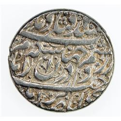 ZAND: Karim Khan, 1753-1779, AR double abbasi, Shiraz, AH1182. Choice EF