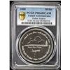 Image 2 : UNITED ARAB EMIRATES: AR 50 dirhams, 2000. PCGS PF66