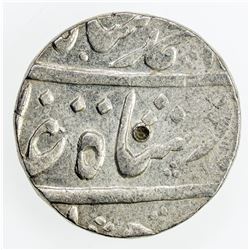 MUGHAL: Muhammad Shah, 1719-1748, AR rupee (11.39g), Muhammadabad Banaras, year 25. AU