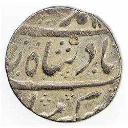 MUGHAL: Muhammad Shah, 1719-1748, AR rupee (11.34g), Muhammadabad Banaras, year 30. EF-AU