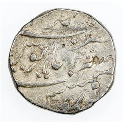 MUGHAL: Muhammad Shah, 1719-1748, AR rupee (11.08g), Surat, year 2//2. VF