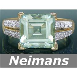 Gem 2.25 ct Certified Sapphire & VS Diamond Ring 14kt