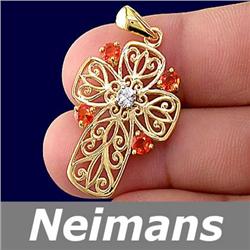 Certified 1.00 ct Tanzanite & VS Diamond Ring 14kt Gold