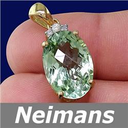 Certified 2.25 ct Pink Tourmaline & Diamond Ring 14kt