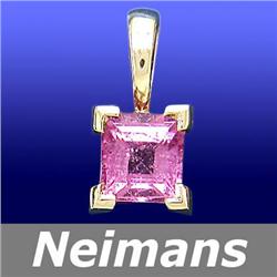 Certified Gem 5.50 ct Yellow Sapphire & VS Diamond Ring