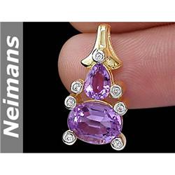 Certified 10MM Black Tahitian Pearl & Diamond Ring 14kt