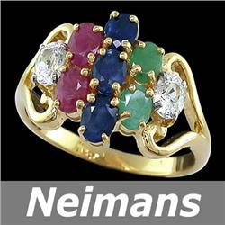 USGL Certified .75 ct VS Diamond Cocktail Ring 14k Gold