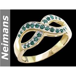 Gem Certified 2.00 ct Citrine & Diamond Ring 14kt Gold