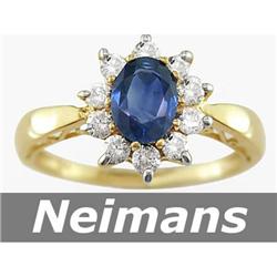 Certified 27.50ct Green Amethyst & Sapphire Pendant 14K