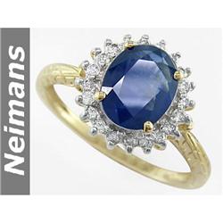 Antique 2.50 ct Certified Ruby & Diamond Ring 14kt Gold