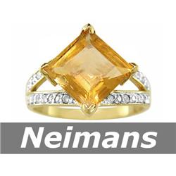 Vintage 6.00 ct Certified Ruby & Diamond Ring 14kt Gold