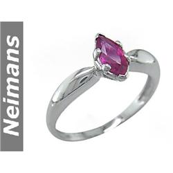 USGL Certified 1.50 ct Sapphire Eternity Ring 14kt Gold