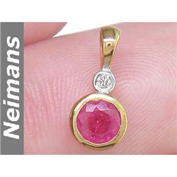 Finest 2.00 ct Certified Citrine & VS Diamond Ring 14kt