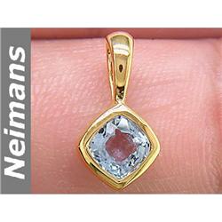 Certified Gem 2.00 ct Sapphire & Diamond Ring 14kt Gold