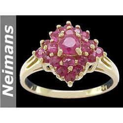 Gem Quality 1.00 ct Aquamarine & Diamond Ring 14kt Gold