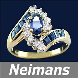 Antique 1.50 ct Green Sapphire Ring 14kt Gold USGL CERT