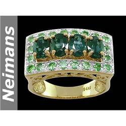 USGL Certified .25 ct Diamond Cocktail Ring 14kt Gold