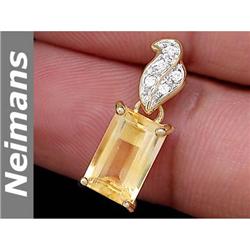 Vintage Certified 8.75 ct Ruby & Diamond Ring 14kt Gold