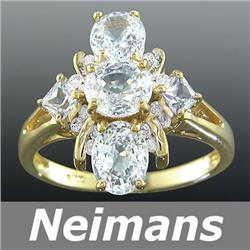 USGL Certified 13.50 ct Sapphire Tennis Bracelet 14kt