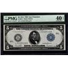 Image 1 : 1914 $5 San Francisco Federal Reserve Note PMG 40EPQ