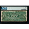 Image 2 : 1861 $5 Boston Demand Note PMG 15
