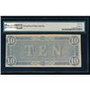 Image 2 : 1864 $10 T-68 Confederate PMG 64EPQ