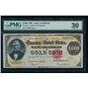 Image 1 : 1882 $100 Gold Certificate PMG 30