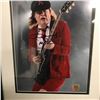 Image 2 : "AC/DC'" ANGUS YOUNG SIGNED 16X20 FRAMED PHOTO (ULTIMATE AUCTIONS COA)