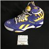 Image 1 : Shaquille O'Neal Signed Reebok Basketball Shoe (Schwartz COA)