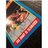 Image 2 : HULK HOGAN & ANDRE THE GIANT DUAL SIGNED WWF WRESTLEMANIA TRADING CARD