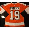 Image 1 : OFFICIAL ADIDAS NOLAN PATRICK SIGNED PHILADELPHIA FLYERS JERSEY (AJ SPORTSWORLD COA)