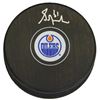 Image 1 : GRANT FUHR SIGNED EDMONTON OILERS LOGO HOCKEY PUCK