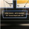 Image 2 : JOHN TAVARES & MITCH MARNER DUAL-SIGNED PUCK FRAME (FRAMEWORTH COA)