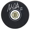 Image 1 : ADAM OATES SIGNED BOSTON BRUINS LOGO HOCKEY PUCK