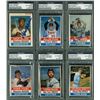 Image 1 : 1976 Hostess Baseball Cards Signed Complete Set Of 150 W/ Thurman Munson PSA/DNA