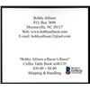 Image 2 : Bobby Allison NASCAR Authentic Signed 3.25x3.75 Promotional Card BAS