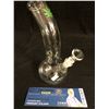 Image 1 : TOMMY CHONG SIGNED 8" GLASS BONG w/ BOWL (CLEAR)