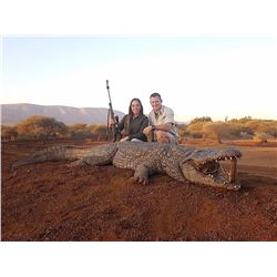 MABULA PRO: 7-Day Crocodile Hunt for Two Hunters in South Africa - Includes Trophy Fees