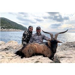 SAFARI INTL: 5-Day Hybrid Kri-Kri Ibex Hunt for One Hunter and One Non-Hunter in Macedonia - Include