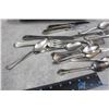 Image 2 : Silverware & Serving Tray