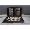 Image 1 : Silverware Set in Wooden Case