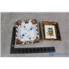 Image 2 : (2) Fancy Ceramic Ashtrays