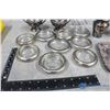 Image 2 : Silver Plated Items - Coasters (Made in Italy), Display Rack