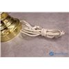 Image 4 : **(2) Brass Table Lamps - BID PRICE x2