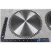 Image 3 : (3) 10" 60 Tooth Saw Blades 5/8 Arbor Hole