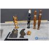 (7) African Wood Carvings