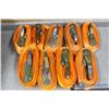 Image 2 : (9) Orange Tie Down Straps