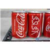 Image 13 : (20) Assorted Coca-Cola International Airplane Cans/Bottles