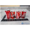 Image 9 : (20) Assorted Coca-Cola International Airplane Cans/Bottles