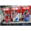 Image 4 : (17) Domestic Event Coca-Cola Cans & (6) Glass Bottles